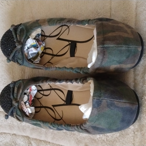 SAM  LIBBY size 8 color verde militar y negro - Picture 3 of 7